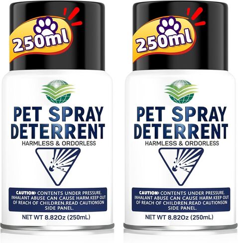 Cat Spray Deterrent Refill [8.82Oz & 2 Pack ] for Motion Activated System in Kuwait