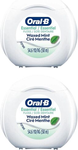 Oral-B EssentialFloss Cavity Defense Dental Floss, 50 M, 2 Pack in Kuwait