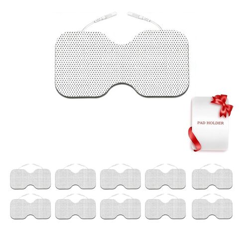 TENS Unit Replacement Pads - Pack of 6 Extra Large Butterfly Shaped Electrode Squares in Kuwait