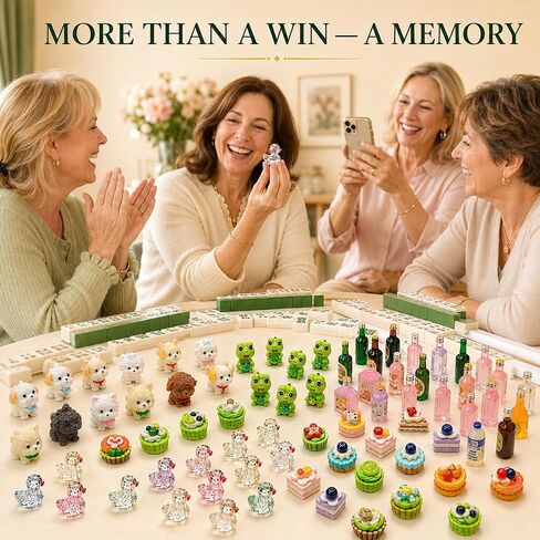 Mahjong Trinkets for Winning Assorted Mini Figures 50 Pack in Kuwait