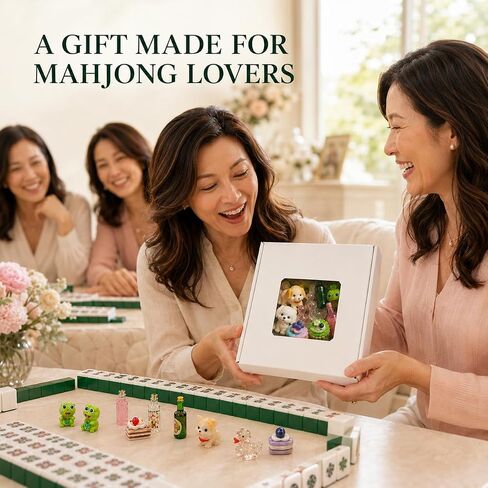 Mahjong Trinkets for Winning Assorted Mini Figures 50 Pack in Kuwait