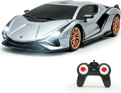 QUN XING 1:24 Licensed Lamborghini Remote Control Car 2.4G rc car, Blue in Saudi Arabia