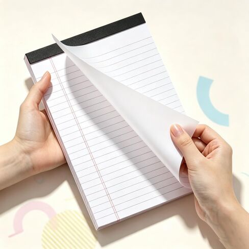 30Pages/Book Portable Tearable Paper Grid Notebook,20.5x12.7cm (Purple) in Kuwait