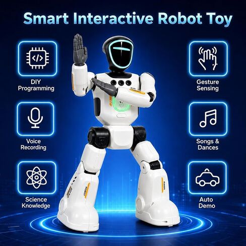 AI Robot Toy for Kids Smart Programmable Interactive Robot in Kuwait