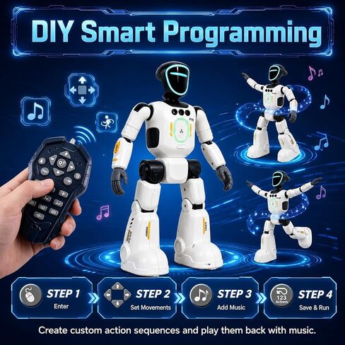AI Robot Toy for Kids Smart Programmable Interactive Robot in Kuwait