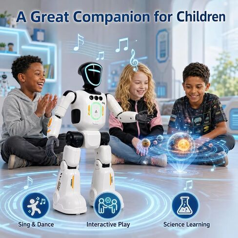 AI Robot Toy for Kids Smart Programmable Interactive Robot in Kuwait
