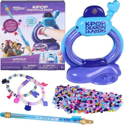 Cool Maker Kpop Demon Hunters HUNTR/X Heishi Bracelet Making Kit, Ages 7+ in Kuwait