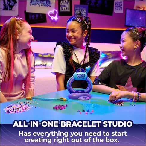 Cool Maker Kpop Demon Hunters HUNTR/X Heishi Bracelet Making Kit, Ages 7+ in Kuwait