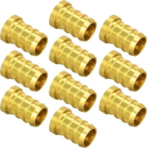 10 قطع/25 قطعة من غطاء نهاية قابس PEX Barb، أغطية 1/2 بوصة PEX/ أغطية PEX 3/4 بوصة، غطاء نهاية قابس PEX Barb، غطاء نهاية قابس PEX Barb من النحاس (1/2 بوصة، 10 قطع) in Kuwait