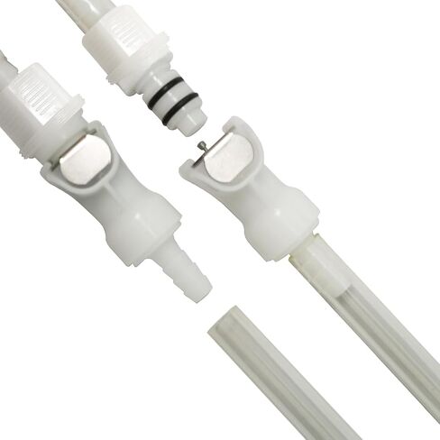 Quick-Disconnect Hose Barb Insert，Plastic Quick Connect Male/Female Coupling Connector,Apply to 1/4" Inner Diameter hose,2 Female Connectors and 2 Male Connectors in Kuwait