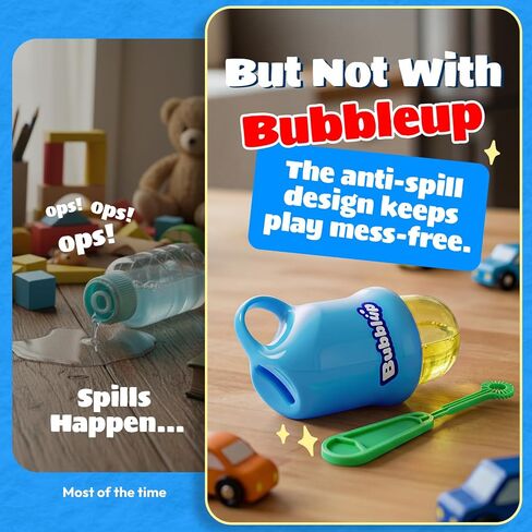 Non Spill Bubble for Kids, Mini Bubble Bottle for Toddlers 1pc in Saudi Arabia