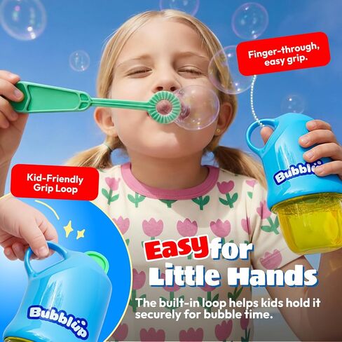 Non Spill Bubble for Kids, Mini Bubble Bottle for Toddlers 1pc in Saudi Arabia