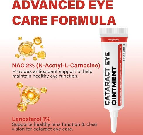 Eye Drops for Dogs & Cats, NAC 2% & Lanosterol Formula, For Vision Clarity in Kuwait