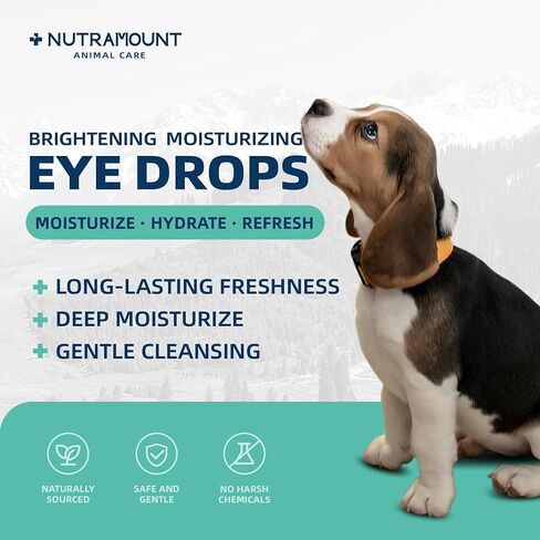 Moisturizing Eye Drops for Dogs, Cats and Livestock, 5 Fl Oz in Kuwait