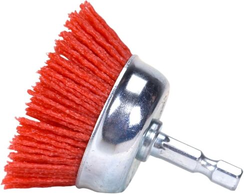 Century Drill & Tool 77233 2" Nylon Cup Brush, 150 Grit in Saudi Arabia