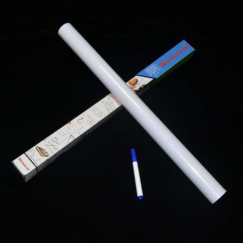 Peel and Stick Whiteboard Sticker 45x200cm for Wall in Kuwait