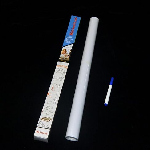 Peel and Stick Whiteboard Sticker 45x200cm for Wall in Kuwait