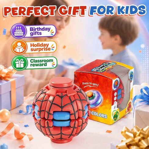 3D Printed Press-Rotating Fidget Spinner Ball,Sensory Fidget Toys in Saudi Arabia