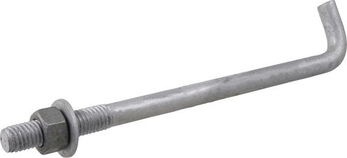 Reaowazo 260293 5/8 x 12-Inch Anchor Bolt, 10-Pack in Saudi Arabia