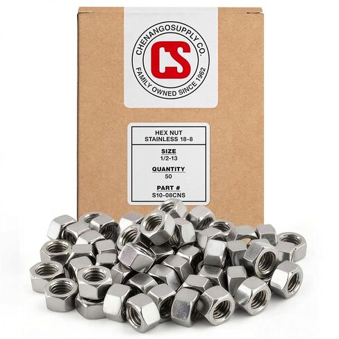 Stainless 1/2-13 x 4 Hex Head Bolts (3/4" to 5" Lengths Available in Listing), 304 Stainless Steel, 25 Pieces (1/2-13 x 4) in Kuwait