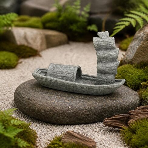 Chinese Style Miniature Boat Decoration, Small Wupeng Boat XM20090250-B in Saudi Arabia