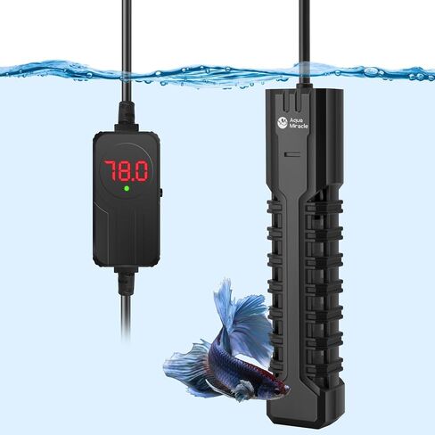 AquaMiracle 200W Submersible Aquarium Heater with LED Digital Display in Saudi Arabia