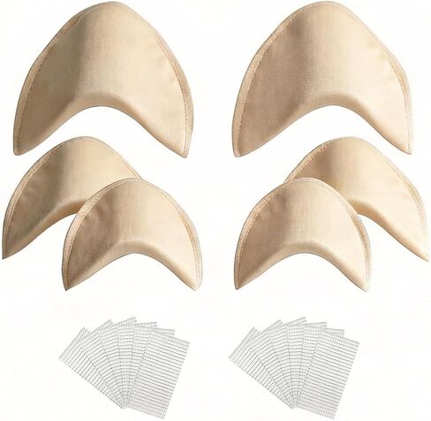 3 Pairs Shoulder Pads for Women Clothing, 2 Thickness Options in Saudi Arabia