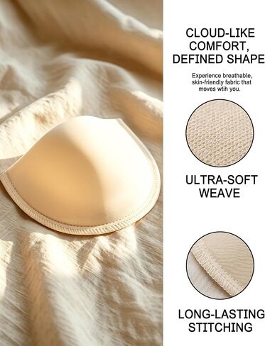 3 Pairs Shoulder Pads for Women Clothing, 2 Thickness Options in Saudi Arabia