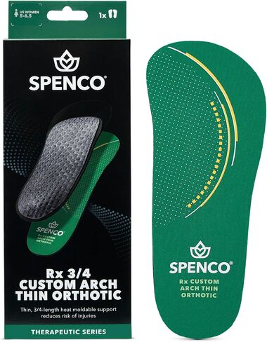 Spenco Rx Thinsole 3/4 Length Shoe Insoles, -Women's 5-6.5 in Kuwait