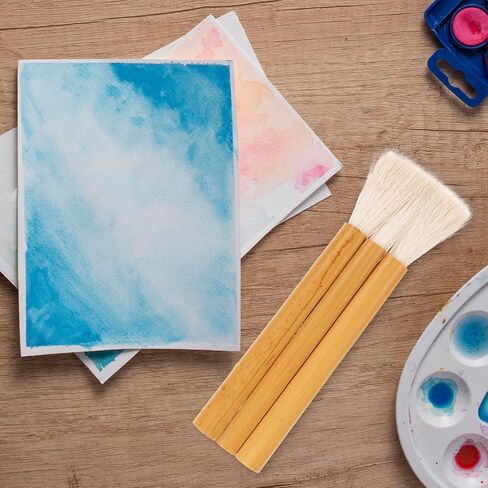 Watercolor Brush Wool Hair Hake Brush for Painting Paper and Walls in Saudi Arabia
