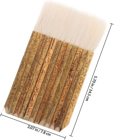 2pcs Hake Brushes with Handle, Soft Pig Bristle in Saudi Arabia