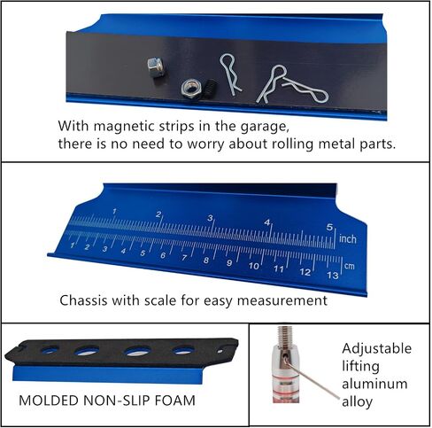 RC Car Repair Work Stand Repair Tool Set 360 Degree Rotation and 524PCS RC Screws Kit & RC Screwdrivers and Screws Pallet for 1/8 1/10 1/12 1/16 1/18 RC Crawler Truck Buggy Vehicle Scale Accessories in Kuwait