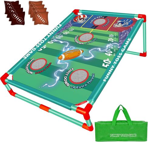 Bean Bag Toss,Kids Cornhole Game Set for Carnival,Outdoor Toys for Boys 3-8 in Kuwait