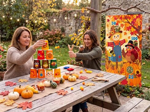 2 Sets Fall Harvest Festival Games in Kuwait