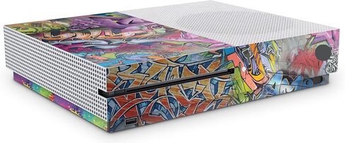 GNG Console Skin Decal Sticker Compatible with Xbox One S Black + 2 Controller Skins in Kuwait