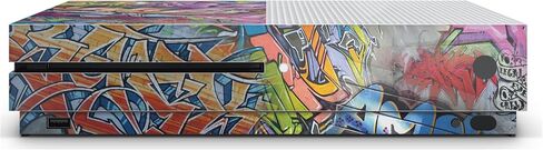 GNG Console Skin Decal Sticker Compatible with Xbox One S Black + 2 Controller Skins in Kuwait