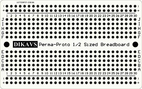 1/4 Sized Double Sided Prototype Pcb Prototype Board Solder-able Breadboard for Arduino (6 Pack, Multicolor) in Kuwait
