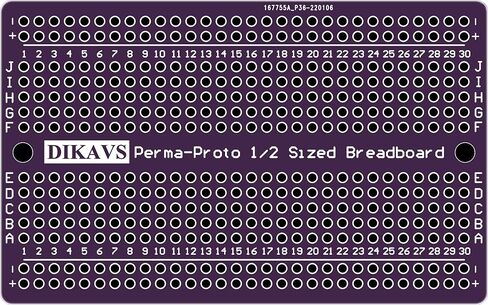 1/4 Sized Double Sided Prototype Pcb Prototype Board Solder-able Breadboard for Arduino (6 Pack, Multicolor) in Kuwait
