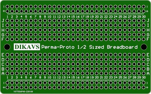 1/4 Sized Double Sided Prototype Pcb Prototype Board Solder-able Breadboard for Arduino (6 Pack, Multicolor) in Kuwait