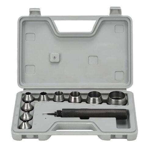 10PCS Hollow Hole Punch Set with Case, Gasket & Leather Punch in Saudi Arabia