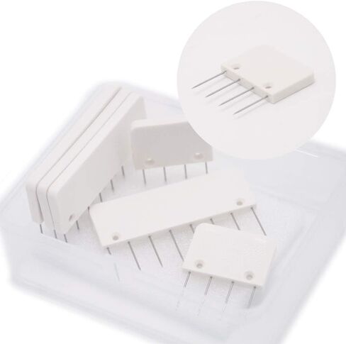LAMXD Knit Blocking Pins Kit - 25 Pcs Knit Blockers & 100 T-pins Kit for Blocking Mats- Knit Blocking Combs for Blocking Knitting, Crochet, Lace or Needlework Projects, use for Knitting Mat in Saudi Arabia
