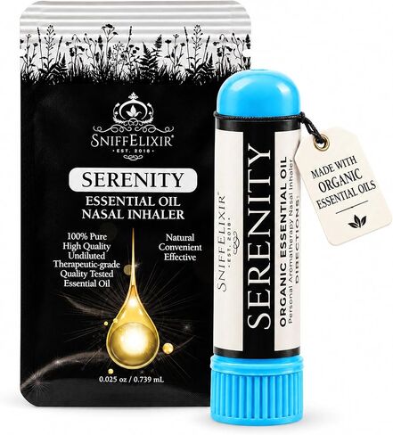 Eucalyptus Inhaler for Adults - 1 Pack Eucalyptus Nasal Inhaler with Essential Oils, Natural Aromatherapy Nasal Stick Inhaler for Breathing, Portable Nasal Inhalers for Aromatherapy Stick in Kuwait