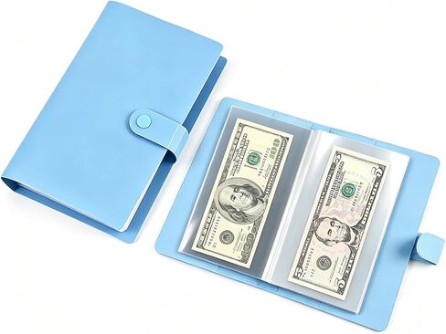 Paper Money World Currency Collection Album Book Binder, 100 Pockets in Kuwait