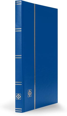 LIGHTHOUSE – “BASIC" Hard Cover Stockbook for Stamps - 32 Black Cardstock 6"x9" (A5) Pages with Clear Strips - Green in Saudi Arabia