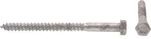Prime-Line 9056505 Hex Lag Screws, 3/8 In. X 5 In., A307 Grade A Hot Dip Galvanized Steel (50 Pack) in Kuwait