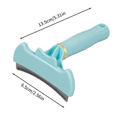 Cat Brush for Shedding Dematting Self-Cleaning Rounded Teeth Portable in Kuwait
