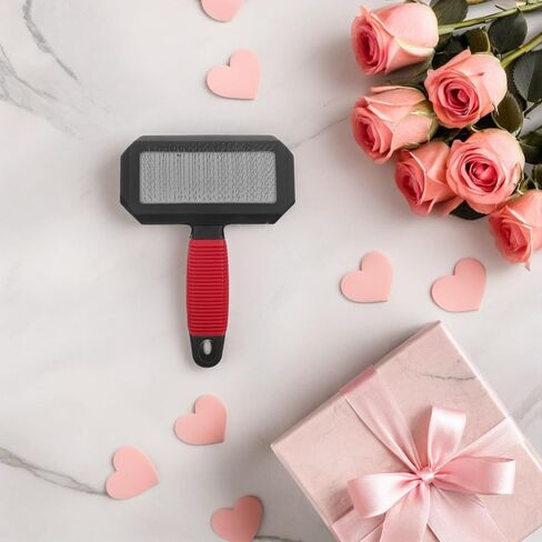 Cat Deshedding Brush Self PET Grooming Tool with Massage Pins in Kuwait