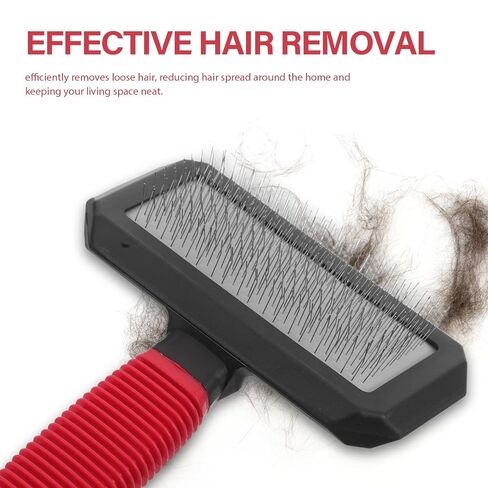 Cat Deshedding Brush Self PET Grooming Tool with Massage Pins in Kuwait