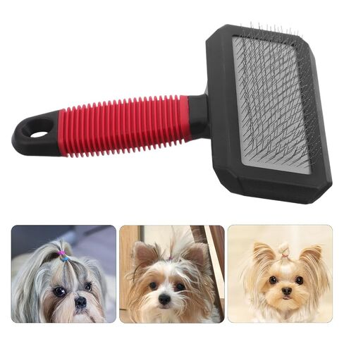 Cat Deshedding Brush Self PET Grooming Tool with Massage Pins in Kuwait