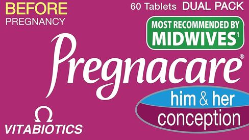 Vitabiotics - Pregnacare - His & Her Conception - 2x30 Tablets in Kuwait